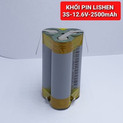 achun.vn - KHỐI PIN Lishen 3S - 12V - 2500mah thay thế Pin máy khoan Trung Quốc achun.vn - KHỐI PIN Lishen 3S - 12V - 2500mah thay thế Pin máy khoan Trung Quốc