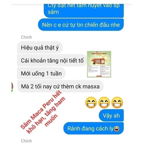 Sâm Maca Peru Gold - Cân Bằng Nội Tiết Tố, Mờ Nám, Sáng Da