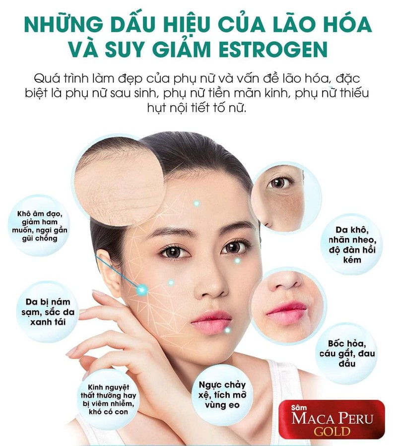 Sâm Maca Peru Gold - Cân Bằng Nội Tiết Tố, Mờ Nám, Sáng Da