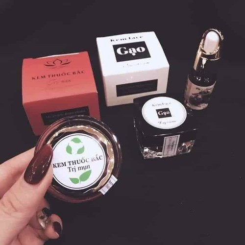 Combo 2 kem thuốc bắc trị mụn thuốc Bắc Chi's