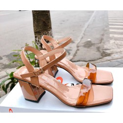 (Nhập mã SD66R1 còn 94K) Sandal nữ- sandal gót vuông 5p – dep555