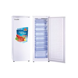 TỦ ĐÔNG ĐỨNG HÒA PHÁT FUNIKI 216 LÍT HCF-220S NHÔM R134A 8 NGĂN