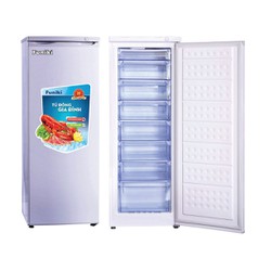 TỦ ĐÔNG ĐỨNG HÒA PHÁT FUNIKI 216 LÍT HCF-220P NHÔM R134A 8 NGĂN