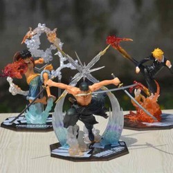 Bản giới hạn – Mô hình figure nhân vật Luffy – Sanji – Zoro trong One Piece collection – OP001