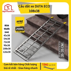 Cầu dắt xe (Dốc lên xe) DôTA ECO 108x38 (cm)có bán tại Ngô Thành Lợi