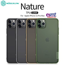 ỐP LƯNG IPHONE 11 PRO MAX NILLKIN SILICON CHÍNH HÃNG