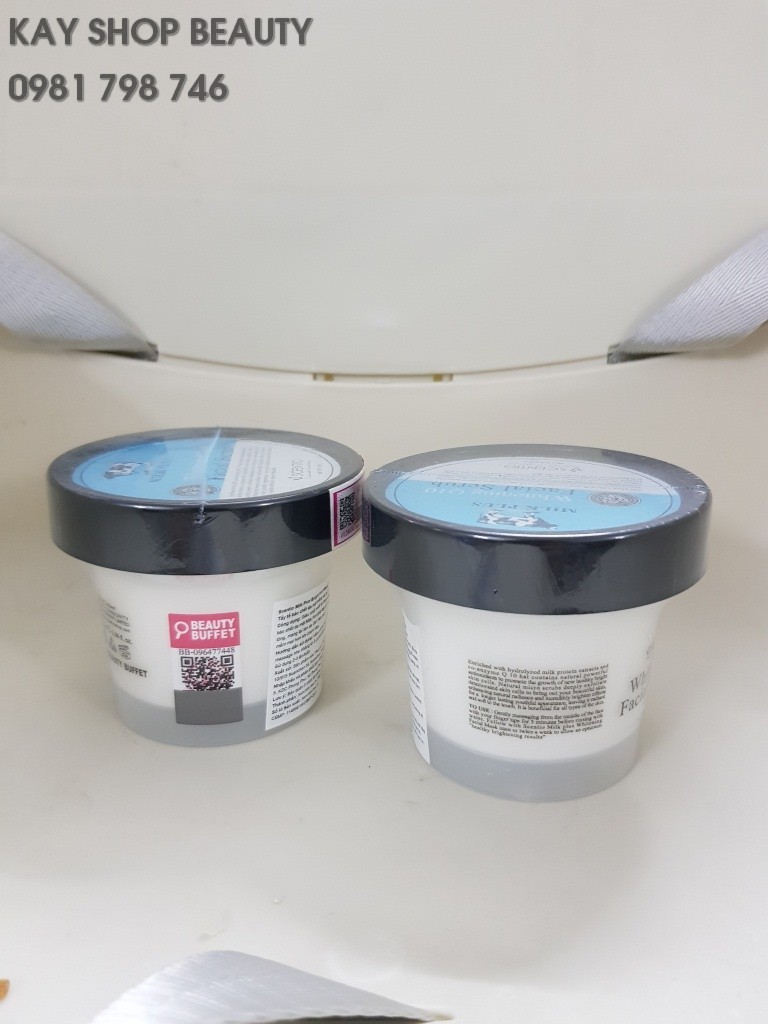 Tẩy tế bào chết da mặt trắng và trẻ hoá da Scentio Milk Plus 100ml - TAYTBCMP100ML 1