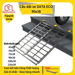 Cầu dắt xe (Dốc lên xe) DôTA ECO 90x38 (cm) có bán tại Ngô Thành Lợi