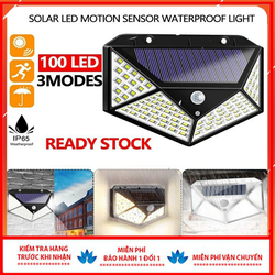 Đèn năng lượng mặt trời 100LED