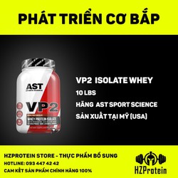 Sữa tăng cơ whey protein Isolate VP2 2Lbs (900g)