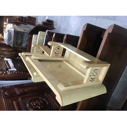 Ban thờ treo 61×41 Sồi nga – 080