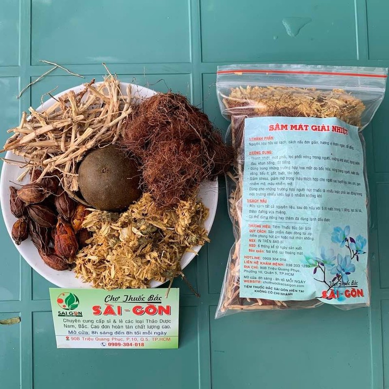 Set Sâm Bông Cúc - Set Nấu 7L Nước - Tặng Kèm Hạt Chia