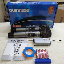 Micro karaOke GUINNESS M-810D - tặng kèm 1 hộp pin AA loại tốt.