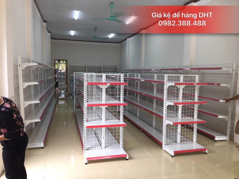 Kệ sắt để hàng siêu thị tại Hải Dương