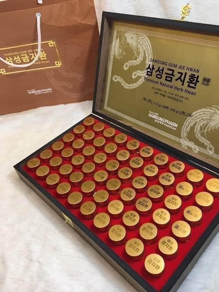 Hình ảnh GIẢM GIÁ AN CUNG NGƯU HOÀNG HOÀN HÀN QUỐC - HỘP GỖ 60 VIÊN Hình ảnh GIẢM GIÁ AN CUNG NGƯU HOÀNG HOÀN HÀN QUỐC - HỘP GỖ 60 VIÊN