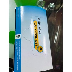 hộp 50 cái Khẩu trang y tế 4 lớp công ty may Hoàng Sơn