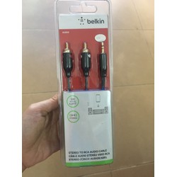 Cáp chuyển 3.5mm to RCA 2m Belkin F3Y116bt2m