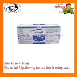 Thuốc gà đá-FLOSAL D-Hộp 10 lọ x 10ml-Đặc t.r.ị thương hàn,hô hấp,đường ruột cho gà tơ,gà con.
