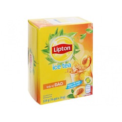 Trà Lipton Ice Tea vị đào 224g(16goix14gr)