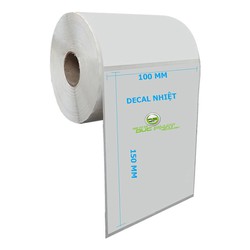SET 5 CUỘN GIẤY DECAL NHIỆT 100X150MM- IN NHÃN VẬN CHUYỂN THƯƠNG MẠI ĐIỆN TỬ