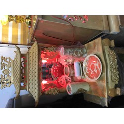 Ban thàn tài mái chùa 36 và đồ sứ ngà đày đủ như hình – 083