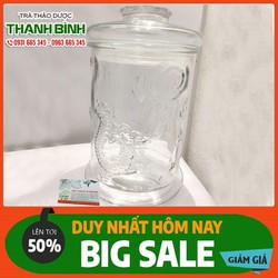 Bình Trụ Hoa Văn Rồng 8 Lít - Hủ Ngâm Sâm 8 Lít