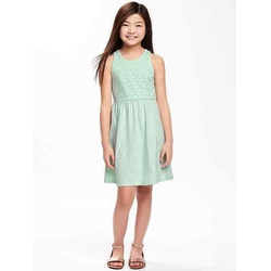 Đầm bé gái cotton Oldnavy