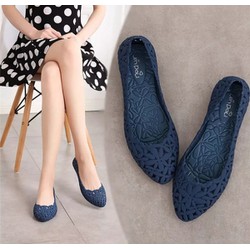 GIÀY BÚP BÊ LAZE MỦ ĐI MƯA