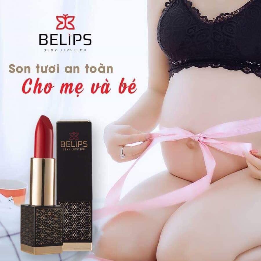 Hình ảnh Son môi cho bà bầu Belips Sexy Lipstick son tươi an toàn lành tính không chứa chì 3.7g