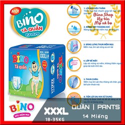 Bino XXXL14 Combo 3 tả quần xxxl bino