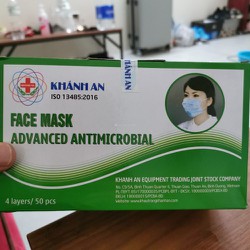 Khẩu trang Y Tế 4 lớp KHÁNH AN 1 hộp/50 cái ( Hàng Chính Hãng)