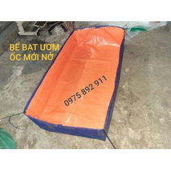 bể bạt nuôi ốc , ếch , cá loại ươm giống mới nở