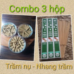 COMBO 3 HỘP Nhang trầm - Nụ trầm