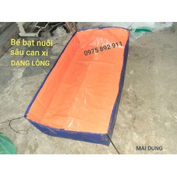BỂ BẠT NUÔI SÂU CAN XI - RUỒI LÍNH ĐEN
