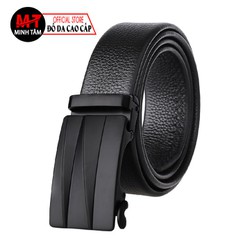 Thắt Lưng Nam Minh Tâm Da Bò 2 Lớp , Kiểu Khóa Tự Động Chóng Xước , đen or nâu Thắt Lưng Nam Minh Tâm Da Bò 2 Lớp , Kiểu Khóa Tự Động Chóng Xước , đen or nâu