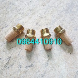 GIẢM THANH ĐỒNG THAU REN NGOÀI 17MM