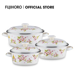 Bộ nồi tráng men Fujihoro SYM-332