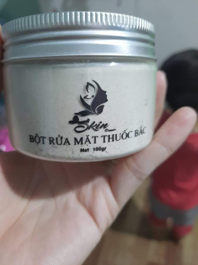 Sữa rửa mặt _ Bột Thuốc Bắc _100gr