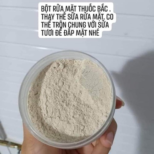Sữa rửa mặt _ Bột Thuốc Bắc _100gr