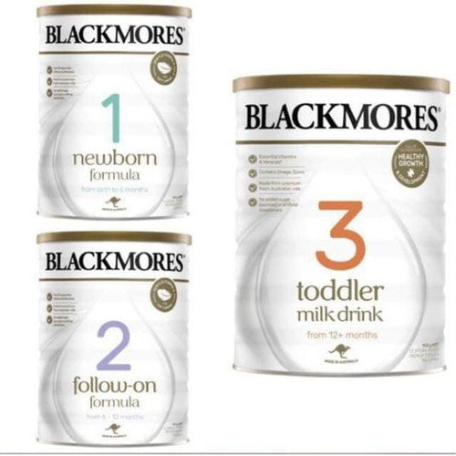 Sữa Blackmore đủ số 1,2,3