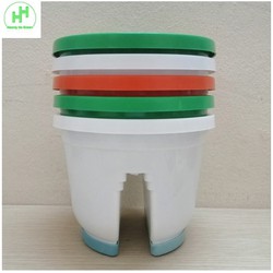 5 Chậu Kẹp Ban Công Trồng Hoa Cây Cảnh Nhiều Màu KT 16x13,5cm