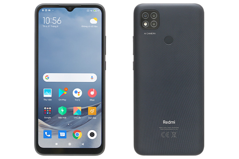 Xiaomi Redmi 9C - Màn hình tràn viền với thiết kế giọt nước