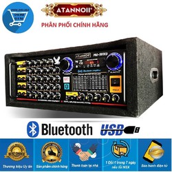 Amply Bluetooth ATANNOII PRO-9800 16 sò lớn, 2 quạt gió, 10 cần gạt - có video test