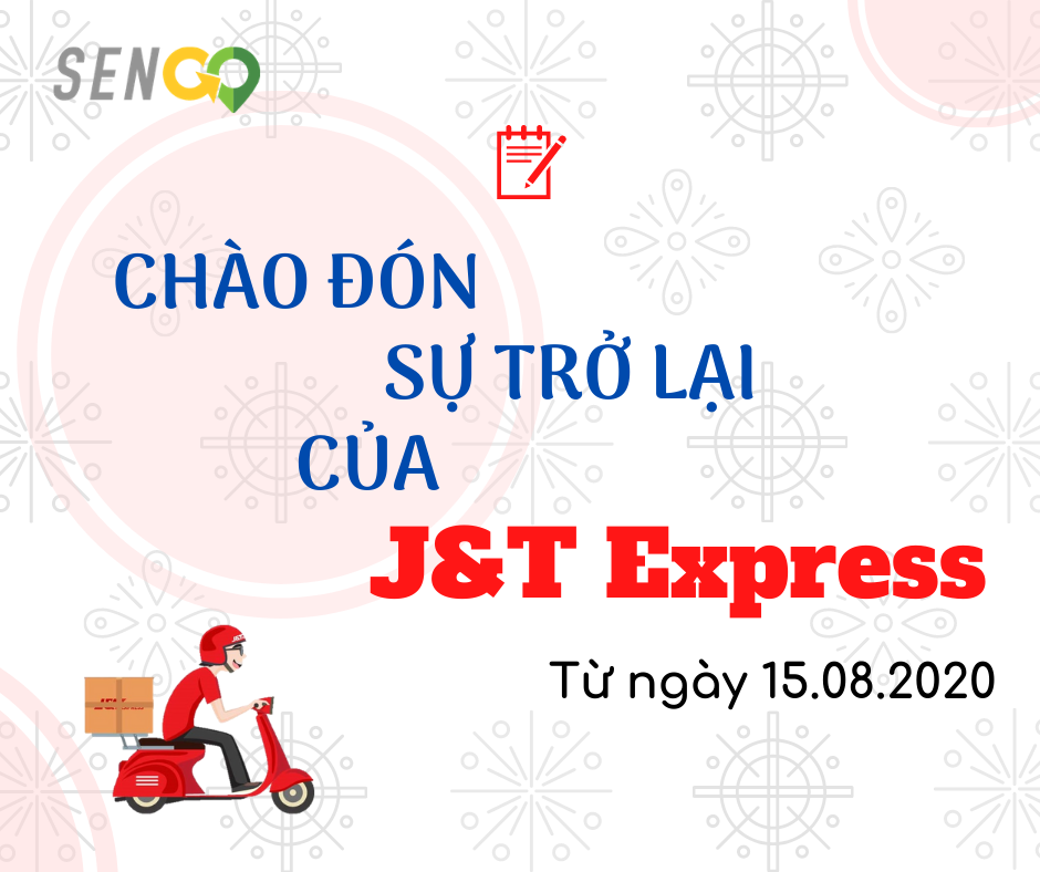 Dịch vụ giao nhận của đối tác J&T hoạt động trở lại