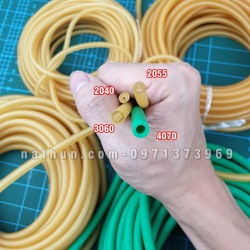 1 mét Dây thun cao su tròn ống có lỗ co dãn tập luyện thể thao 4 kích cỡ – dây thun tròn ống
