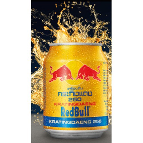 03 Lon Bò Húc Thái Lan Xịn 250Ml