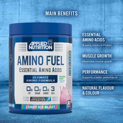 APPLIED NUTRITION AMINO FUEL (EAA) – PHỤC HỒI, BẢO VỆ VÀ PHÁT TRIỂN CƠ BẮP SAU BUỔI TẬP – EAA123