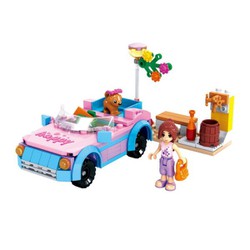 Đồ chơi lắp ráp Ausini - Vùng đất thần tiên - Xe thần tiên 24415 (145 mảnh ghép)