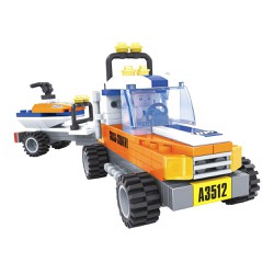 Đồ chơi lắp ráp Ausini 25402 - Thành phố hiện đại (124 mảnh ghép)