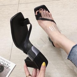 >> SO SÁNH GIÁ DÉP BỆT XỎ NGÓN QUAI PHỐI MÀU PIXIE MÀU ĐEN X507 (STORE 5703) | Shopee Lazada Sendo Tiki 44 Bảo Hành 12 Tháng Dép Cao Gót Nữ Xỏ Ngón Phối Quai Ngang Trong Suốt Dép Nữ Gót Cao 5Cm 2 Màu Trắng Đen Linus Ln119